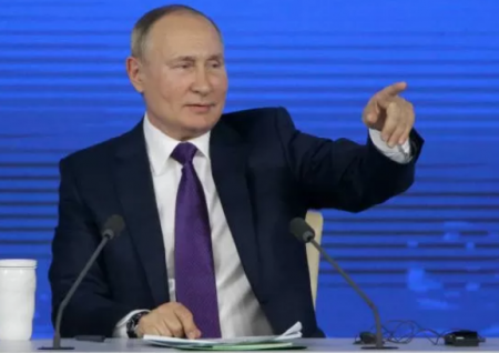 بوتين يحذر من ضم أوكرانيا لـ الناتو ويضع خطوط حمراء